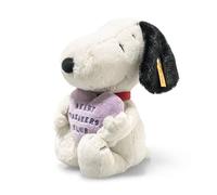 Steiff Snoopy Heartbreakers Club 024450 - Peluche para niños, niñas y bebés a partir de 0 meses, 22 cm, color blanco