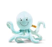 Steiff Soft Cuddly Friends Ockto Pulpo - 27 cm - Peluche para niños - Suave y Lavable - Turquesa - (063770)