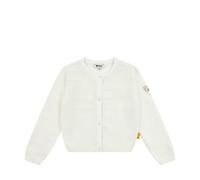 Steiff Strickjacke Suéter cárdigan, Blanco Brillante, 128 para Niñas