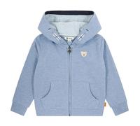 Steiff Sweatjacke Chaqueta Deportiva, Bijou Blue, 92 para Niños