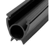 STEIGNER Junta para la Puerta de Garaje SBD01 Negra PVC 33x41 mm, 1,5 m