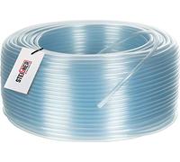 STEIGNER Manguera de gasolina PVC, Manguera de agua, Manguera técnica, Transparente, Diámetro: 12-15 mm, Longitud: 25 m, SBS-18-25