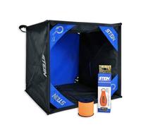 Stein Kit profesional de línea de lanzamiento con cubo plegable, línea de lanzamiento de 2 mm (naranja) y peso de lanzamiento de 340 g