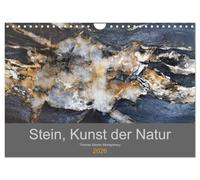 Stein, Kunst der Natur (Wandkalender 2026 DIN A4 quer), CALVENDO Monatskalender: Naturstein in Nahaufnahme