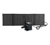 Steinbach Bomba de circulación con panel fotovoltaico - 040613 - Potencia de la bomba 3.000 l/h - Para piscinas con una capacidad de agua de hasta 19.000 l - Con un panel fotovoltaico plegable de 30 W