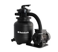 STEINBACH Filtro Classic 250N - 040385Z - Bomba para piscinas de hasta 19.000 l - Capacidad de circulación de 4.170 l/h - Altura de extracción de hasta 7 m - con válvula de 7 vías - adecuado para agua