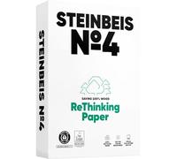 Steinbeis - Papel para fotocopiadora (500 unidades, A3, 100% reciclado, blanqueado, sin cloro, 5 unidades)