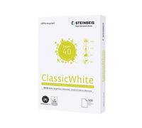 STEINBEIS - Papel reciclado (color blanco, tamaño A3, 80 g/m²)