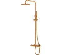 Steinberg 100 conjunto de ducha a pared con termostato con rociador con efecto lluvia || 1002721RG
