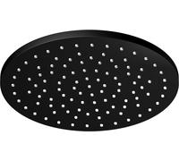 Steinberg 100 ducha con efecto lluvia 20x20 cm circular negro 1001687S