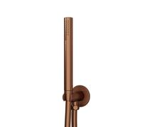 Steinberg 100 series set de teleducha, con codo de conexión de ducha integrado, teleducha de barra, 1001670BC, Color: cobre cepillado