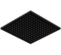 Steinberg 120 ducha con efecto lluvia 30x30 cm cuadrada negro 1201686S