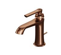 Steinberg 350 series mezclador de lavabo, con desagüe automático, proyección de 130 mm, 3501000BC, Color: cobre cepillado