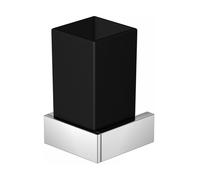 Steinberg 460 recipiente para cepillos de dientes negro-cromo 4602002