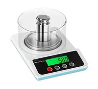 Steinberg Balanza De Precisión Báscula SBS-LW-500 (Con Protector, kg/g/ct/tl/lb/oz, 0,01 g, Rango de pesaje: 0,05 g - 500 g)