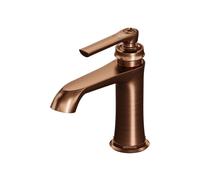 Steinberg Mezclador de lavabo serie 350, sin juego de desagüe, proyección de 130 mm, 35010, 3501010BC, Color: cobre cepillado