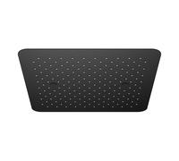Steinberg Relax Rain ducha mural, montaje empotrado en el techo, Easy-Clean, 500x500mm, 3905502S, Color: negro mate