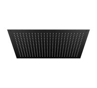 Steinberg Relax Rain ducha mural, montaje empotrado en el techo, Easy-Clean, 750x550mm, 3906712S, Color: negro mate