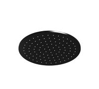 Steinberg 100 ducha con efecto lluvia 25x25 cm circular negro 1001686S