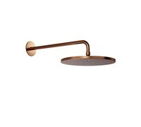 Steinberg Serie 100 Ducha de techo, Ducha de lluvia, Redonda, 300x8 mm, 1001688BC, Color: cobre cepillado
