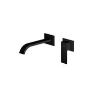 Steinberg Serie 135 Mezclador de lavabo, juego premontado, empotrado, proyección de 200 mm, 13518143S, Color: Negro