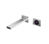 Steinberg Serie 160 mezclador mural para lavabo, control totalmente electrónico de volumen y temperatura, proyección 205mm, 1601814E, Color: cromado