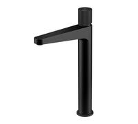 Steinberg Serie 171 Mezclador de lavabo, sin juego de desagüe, 165 mm de proyección, 1711700S, Color: Negro
