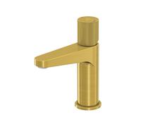 Steinberg Serie 171 Mezclador de lavabo, sin juego de desagüe, proyección de 110 mm, 1711010BG, Color: Oro cepillado
