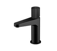 Steinberg Serie 171 Mezclador de lavabo, sin juego de desagüe, proyección de 110 mm, 1711010S, Color: Negro