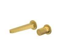 Steinberg Serie 171 mezclador mural para lavabo, proyección 190mm, oculto, 17118143BG, Color: Oro cepillado