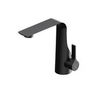 Steinberg Serie 290 Mezclador monomando de lavabo, con cartucho cerámico, con juego de desagüe, proyección 150mm, 2901000S, Color: Negro mate