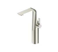 Steinberg Serie 290 Mezclador monomando de lavabo, con cartucho cerámico, sin juego de desagüe, proyección 150mm, altura 305mm, 2901700BN, Color: Níquel Cepillado