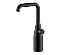 Steinberg Serie 310 Iconic mezclador de lavabo electrónico, sin juego de desagüe, proyección 152mm, altura 321mm, 3101700S, Color: negro mate