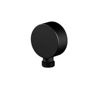 Steinberg Serie 315 codo de conexión de ducha 1/2, 3151660S, Color: negro mate