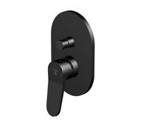 Steinberg serie 340 juego listo para montar, para mezclador monomando de bañera y ducha, para instalación empotrada, 34021033S, Color: Negro Mate