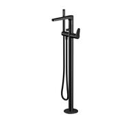 Steinberg Serie 340 Mezclador de bañera, independiente, para instalación oculta, proyección 220mm, altura 927mm, 3401162S, Color: Negro Mate