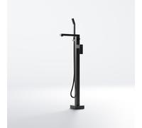 Steinberg Serie 342 Mezclador de bañera, independiente, altura 875mm, proyección 210mm, 3421163S, Color: negro mate