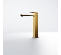 Steinberg Serie 342 Mezclador de lavabo, sin juego de desagüe, proyección de 170 mm, 3421700BG, Color: Oro cepillado