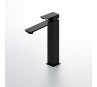 Steinberg Serie 342 Mezclador de lavabo, sin juego de desagüe, proyección de 170 mm, 3421700S, Color: negro mate