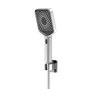 Steinberg Serie 342 set de teleducha, teleducha ajustable de 3 vías, 3421626, Color: cromado