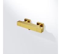 Steinberg Serie 342 Termostato de superficie, para duchas, 3423200BG, Color: Oro cepillado