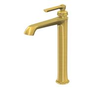 Steinberg Serie 350 mezclador de lavabo, alto, sin juego de desagüe, proyección de 170 mm, 0, 3501700BG, Color: Oro cepillado
