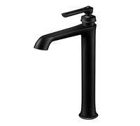 Steinberg Serie 350 mezclador de lavabo, alto, sin juego de desagüe, proyección de 170 mm, 0, 3501700S, Color: negro