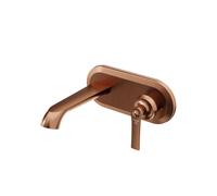 Steinberg Serie 350 mezclador de lavabo, juego premontado, proyección 180mm, 3, 35018543BC, Color: cobre cepillado