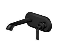 Steinberg Serie 350 mezclador de lavabo, juego premontado, proyección 180mm, 3, 35018543S, Color: negro