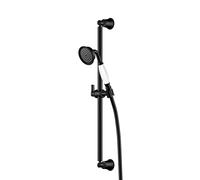 Steinberg Serie 350 set de ducha, 600mm, teleducha, flexo de ducha 1500mm, 0, 3501600S, Color: negro