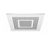 Panel de lluvia Steinberg Sensual Rain, juego completo, empotrado en el techo, 3 chorros, Easy-Clean, 600x600mm, 3906610, Color: cromado