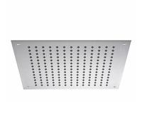 Ducha mural Steinberg Relax Rain, montaje empotrado en el techo, Easy-Clean, 450x450mm, 3906413, Color: acero inoxidable pulido