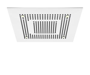 Steinberg Serie 390 Sensual Rain panel de lluvia, iluminación LED, juego completo, 2 chorros, Easy-Clean, 600x600mm, 3906622