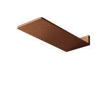 Steinberg Serie 390 Wall Ducha de techo tipo lluvia, con conexión directa a la pared, con Easy-Clean, 600x250mm, 3905661BC, Color: cobre cepillado